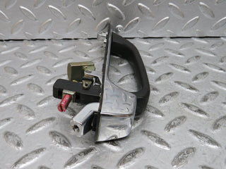 W123 rear left exterior chrome handle used OEM