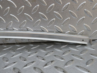 S123 Wagon rear left chrome window channel used OEM
