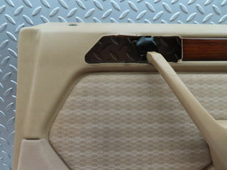 W124 rear right door card beige used OEM