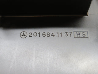 W201 Baby Benz front left floor cable channel cover used OEM
