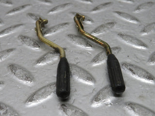 W123 front door lock knob pair used OEM