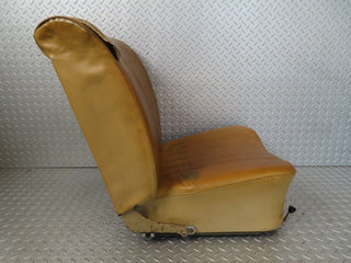 W120 Ponton front left seat beige used OEM