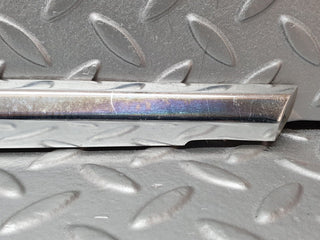 W126 rear right door chrome moulding trim used OEM