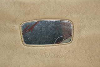 W115 sun visor beige left passenger side used OEM