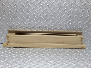 W126 rear left door sill trim beige used OEM
