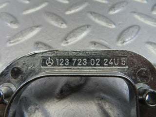 10828 Mercedes-Benz W123 230E Right Interior Chrome Door Latch Trim 1237230224