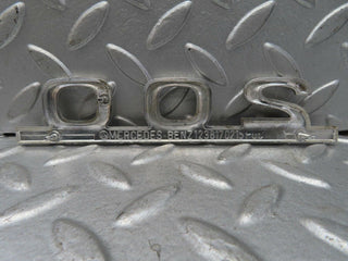 13647 Mercedes-Benz W123 200 Trunk  Badge Emblem 1238170215