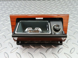 W124 Wagon centre console ashtray wood finish used OEM