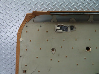 W123 front left door card panel beige light brown used OEM
