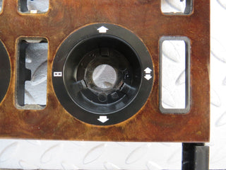 37001 Mercedes-Benz C126 420SEC Coupe Heater Control Panel Wood Trim 1266830375