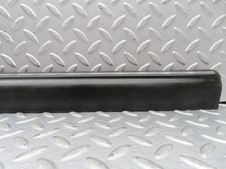 W123 rear left door lower moulding trim used OEM