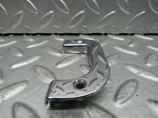 S123 Wagon right chrome door latch trim used OEM