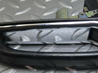 W123 exterior chrome door handle rear right used OEM