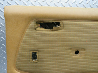 W123 Wagon rear right door card palomino used OEM