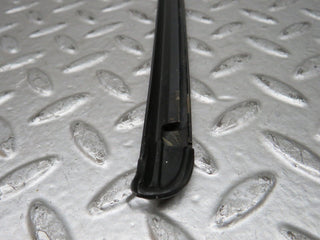 W124 Coupe rear left window exterior chrome trim used OEM