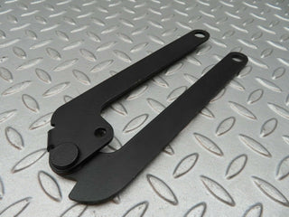 W115 left bonnet hinge used OEM