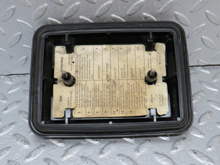 W123 fuse box cover lid used OEM