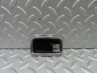 W123 chrome frame for door opener right used OEM