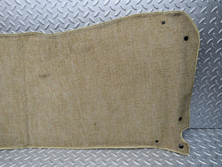 W201 Baby Benz front left floor carpet beige used OEM