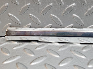 W126 rear right door chrome moulding trim used OEM