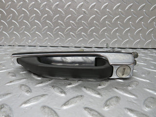 W123 front right exterior door handle used OEM
