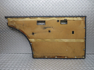 W109 rear right door card blue used OEM