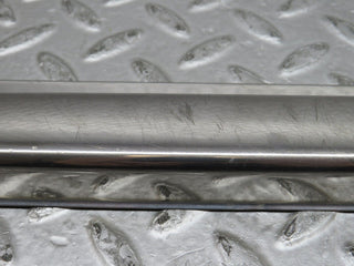 W109 rear left door sill chrome used OEM