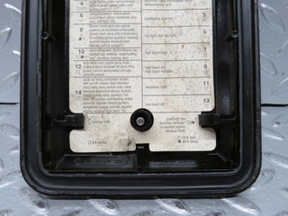 31998 Mercedes-Benz W123 230E Fuse Box Cover Lid 1235400082