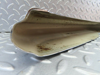 W108 front left upper bumper corner used OEM