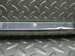 R107 SLC left door sill chrome used OEM