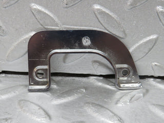 W109 door latch interior chrome trim left side used OEM