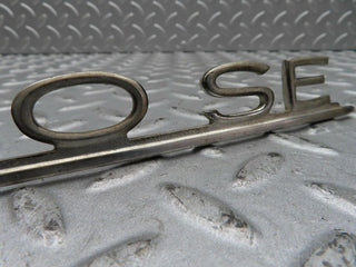 W108 trunk badge emblem used OEM