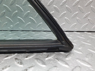 W126 rear left quarter window glass used OEM