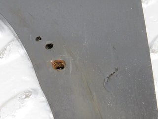 W116 mud flap left side used OEM