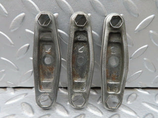 W123 Coupe fuel injector bracket 3pcs used OEM