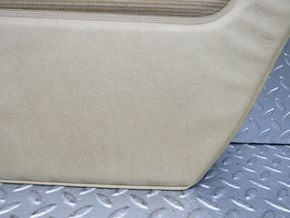 W123 rear right door card beige used OEM
