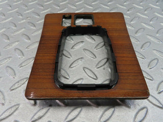 W201 Baby Benz centre console wood panel used OEM