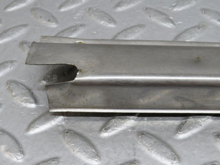 W108 rear left door sill chrome used OEM