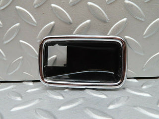 W123 chrome frame for door opener right used OEM