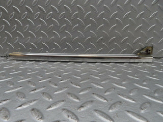 W123 rear left chrome window channel used OEM