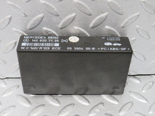 39481 Mercedes-Benz R129 320SL Coupe Hazard Warning Light Relay 1408207126