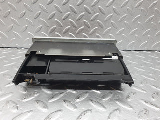 W126 centre console ashtray wood finish used OEM