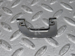 W109 door latch interior chrome trim left side used OEM