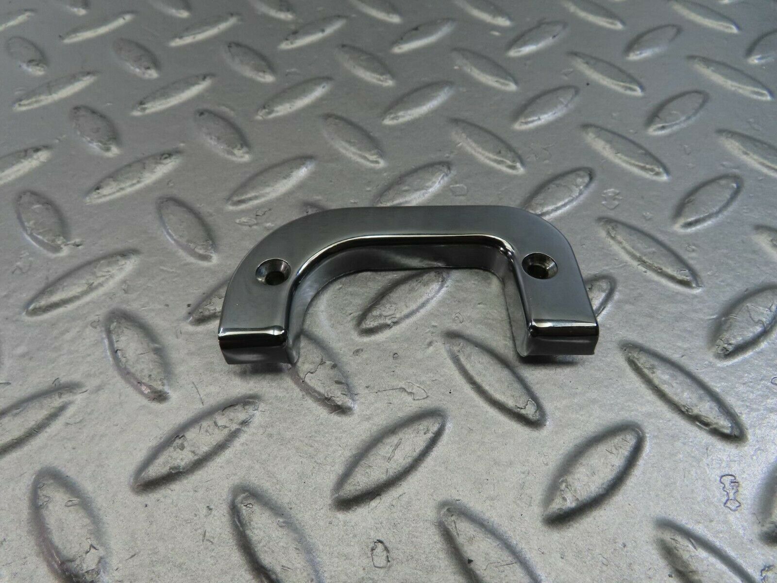 10830 Mercedes-Benz W123 230E Left Interior Chrome Door Latch Trim 1237230124