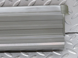 W126 rear left door sill trim grey used OEM
