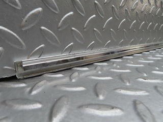 W123 rear right door chrome moulding trim used OEM
