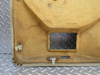 W124 rear left door card beige used OEM