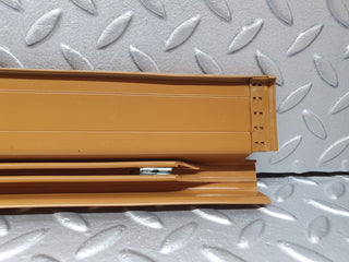 W124 front left door sill trim palomino used OEM