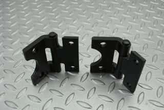 W116 front left door hinges used OEM
