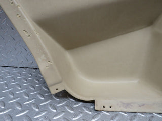 W126 Coupe rear left card panel beige used OEM